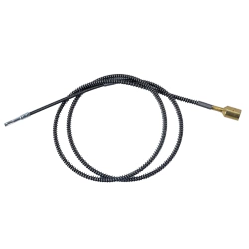 VOANZO Adaptateur d'arbre flexible durable, tube intérieur multifonctionnel à tige flexible, longueur du noyau 98 cm pour meuleuse d'établi, perceuse électrique