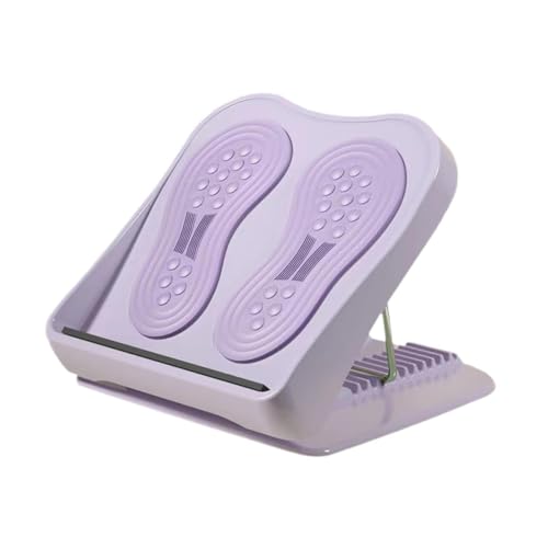 Menolana Slant Board Calf Stretcher Leg Stretch Equipment Anti Slip Calf Incline Board Foot Stretcher for Workout Squats Gym Exercise, Purple
