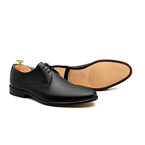Image of Leather Formal /Classic Shoes Oxfords Plain Derby Merida