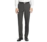 Van Heusen Men's Traveler Straight Fit Flat Flat Front Pant