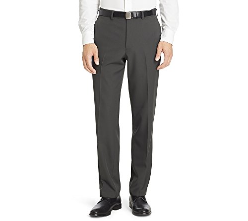 Van Heusen Men's Traveler Straight Fit Flat Front Pant