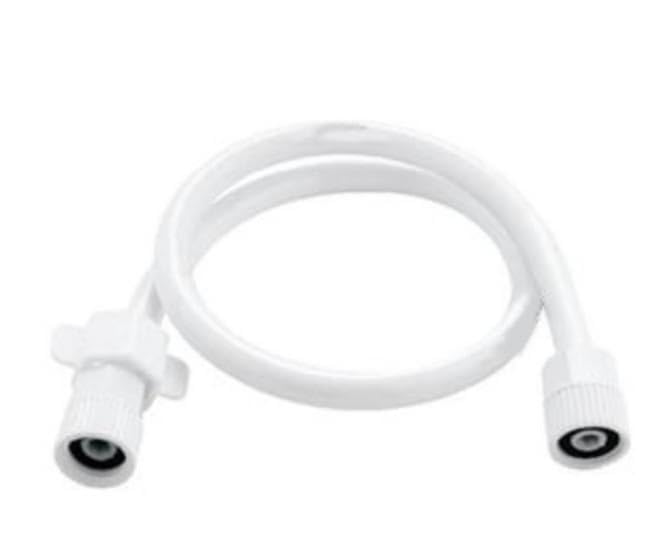 PVC Connector Pipe | PTMT Heavy Duty Connector Pipe Suitable For Basins and Sinks, Geysers & Flush Tanks | White Bathroom Accessories (Set Of 1) (30 inches)