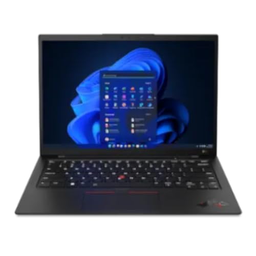 Lenovo X1 Carbon Gen 10, Intel i7 1265U, 16GB RAM DDR5, 512GB NVMe SSD, WQXGA OLED (2880x1800), Thunderbolt 4, Wifi6, Bluetooth, Windows 11 Pro (Renewed)