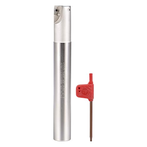 Sourcingmap 0.8 x 6 Indexable End Mills 2 Flute BAP300R R0.8 for APMT1135 Insert