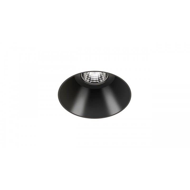 Foco empotrable Arkoslight A2980111N negro sin marco con luz 3000K