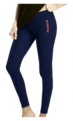 Cotone elasticizzato Lotto Leggings Donna in Cotone Elasticizzato, Offerta per 1 E 2 Pezzi, Fitness Yoga Palestra Leggings Sportivo Leggings Donna (Blu, M)