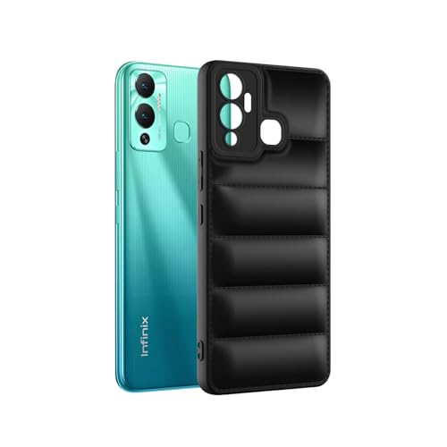 Amazon Solimo Puffer Case for Infinix Hot 12 Play - Black - Image 4