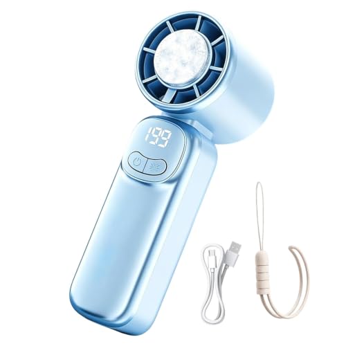 Ventilador portátil personal recargable USB de 199 velocidades para verano 2