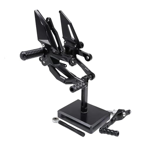 Repose pieds arrière moto YZF R7 2021 2022 2023 2024 noir