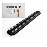 ¡MÁS ESPACIO EN TU COCINA!. Con este soporte magnetico de pared para cuchillos, su cocina estará mejor organizada y será más segura. Ya no tendrás problemas de espacio en tus cajones, ni correras peligro de cortarte cuando busques entre los cuchillos.