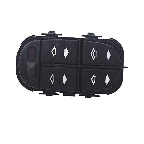 Master Power Window Switch Driver Side Left Lh 7S4Z14529A Replacement For 2000-2007 Ford Focus 4 Door #TOP24
