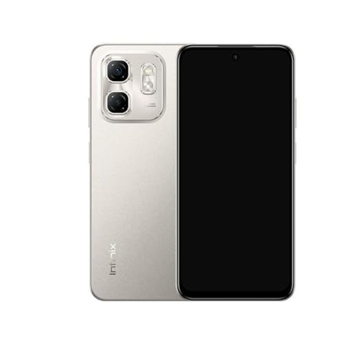 موبايل انفينيكس هوت 50i شبكة الجيل الرابع 4G سعة تخزين 256 جيجابايت، ذاكرة رام 8+8 جيجابايت (رمادي تيتانيوم)