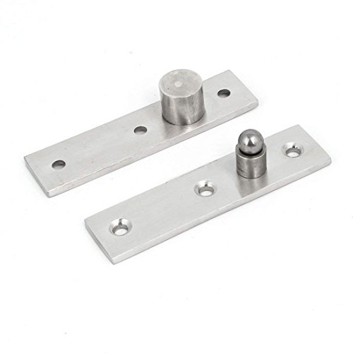 Ranbo 148 mm x 30 mm Hidden Door Center Hung Pivot Set,360 Degree