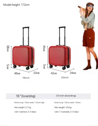 Ensemble de valises de voyage pour week-end urbain avec vanity blanc - 3