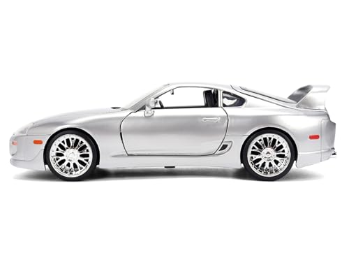 JDM Tuners - 1995 Toyota Supra (Plateado) 1:24 miniatura 3