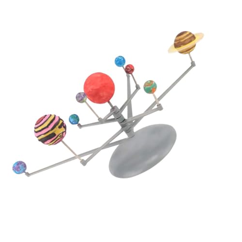 ibasenice Planetenmodell des Sonnensystems DIY Lernspielzeug Für Junge Mädchen Astronomisches Experimentierspielzeug Wissenschaftliches Pädagogisches Spielzeug