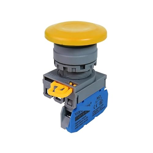 Bouton-poussoir 22mm FXBY6 interrupteur momentané plastique auto-réinitialisation