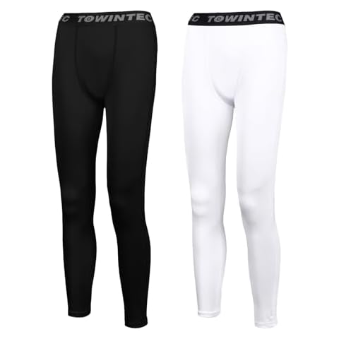 Towintec Boys' Quick Dry Compression Trousers Cover