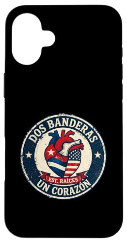 Dos Banderas Un Corazon �q�X�p�j�b�N��Y ���e���n�v���C�h �L���[�o �X�}�z�P�[�X iPhone 16 Plus �p