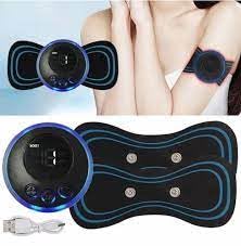 Image of Rechargeable (EMS) FOOT massager mat, Muscle Stimulator, Simulated Massage Therapy (Back Massage And 2 MASSAGER PAD)