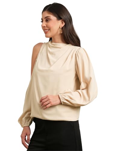 Image of Globus Women Top (GS571519 Khaki S)