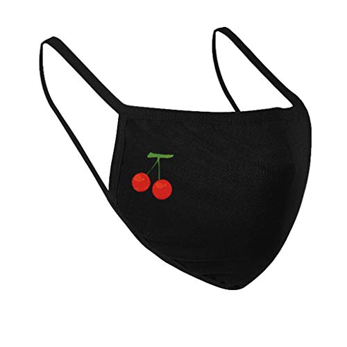 Zolimx  Polen antisuciedad, protección bucal para ciclismo, equitación, resistente al polvo, para exteriores, mujeres, lavable, protección reutilizable, impresión de protección facial I1. Talla única