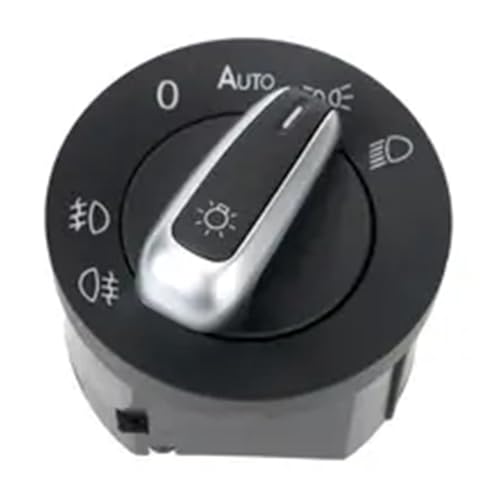 Interruptor de faros para Golf GTI MK5 MK6 compatible con VW de 2004 a 2013