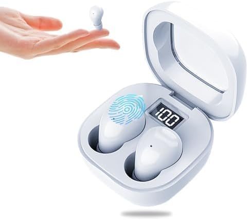 Invisible Sleep Earbuds Smallest Sleep Headphones for Side Sleepers Low Profile Micro Tiny Discreet Hidden Earbuds for Work