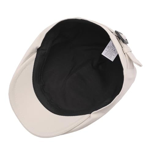 Image of ZLYC Men Cotton Flat Cap Summer Scally Ivy Gatsby Newsboy Beret Driver Cabbie Hunting Hat