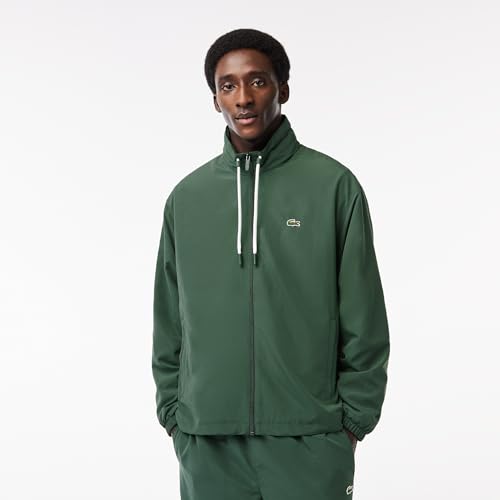 Image of Lacoste Men's Sportsuit Jacket With Removable Hood