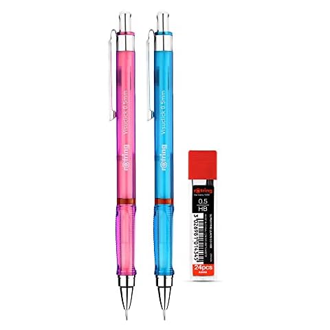 Rotring Visuclick portaminas con mina HB Cover