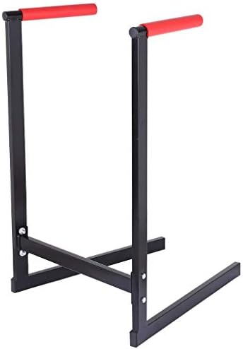 Dip Stands,Heavy Duty Dipping Stand,Dipping Station Parallel Bar Bicep Triceps Home Gym, Uniquely Engineered Angled Uprights,440lb Capability (Black)