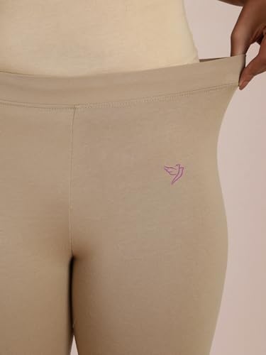 Image of TWIN BIRDS Tailored Cut and Classic Fit Super Stretchable Elastane Fabric Churidar Leggings for Women