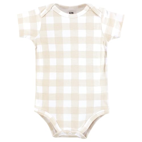 Image of Hudson Baby Unisex Baby Cotton Bodysuits 5-pack