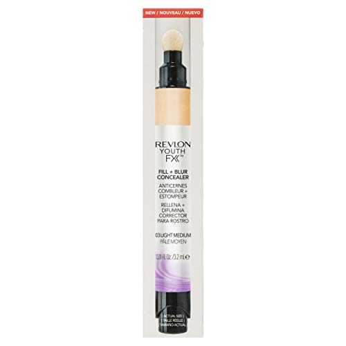 Revlon Youth Fx Fill + Blur Concealer,03 Light Medium, 0.11 Fluid Ounce