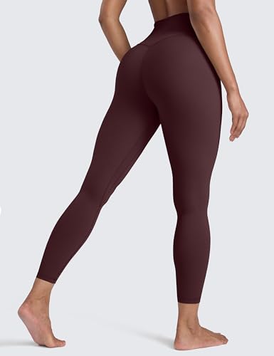 Image of CRZ YOGA Butterlift Workout Leggings 25 inch - High Waisted Pilates Gym Athletic Womens Yoga Pants Buttery Soft