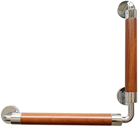 Compact Toilet Safety Rails - Wall-Mounted Grab Bar for Bathroom Safety, Elderly & Handicapped Support, Balance Assistance, Durable & Secure Bathroom Aid.