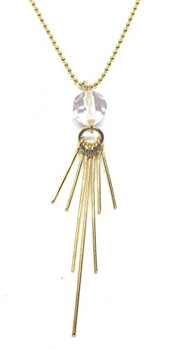Cookie Lee Pink Crystal Necklace (D) 25351