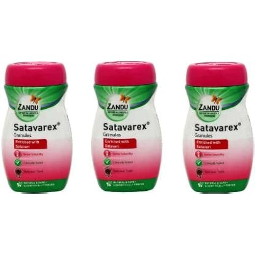Zandu Satavarex Granules Pack of 3