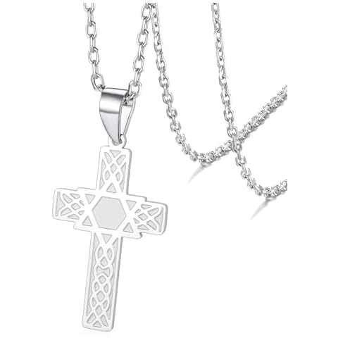 VASSAGO Cross Star of David Necklace Cover