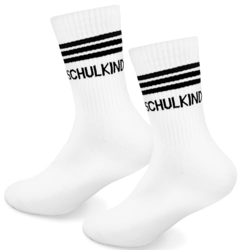 Orifinter Schulkind Socken 27-32, Schulkind 2025 Junge Mädchen,...