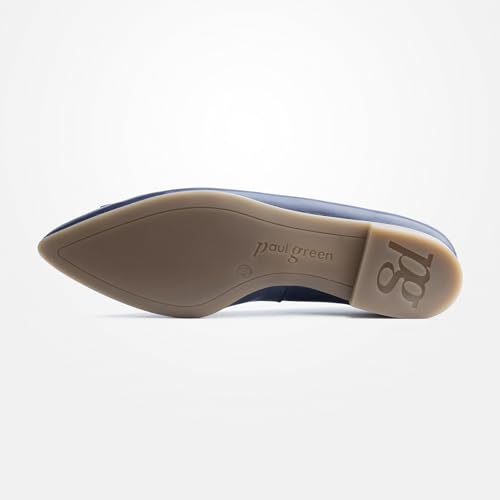 Paul Green Damen, Frauen Riemchenballerinas,Slip-ons,spangenballerinas,Mary-Jane,weiblich,Lady,Ladies,Women's,Woman,BLAU (BLAU),37 EU / 4 UK – Ansicht 4