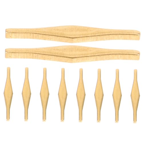 Gogogmee 10pcs Porcelain Repair Nails Ceramic Repair Kit Porcelain Mending Kit Ceramic Mending Nails for Ancient Artifacts