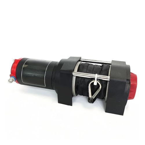 Winche eléctrico 3000LBS 12V con cuerda sintética miniatura 1