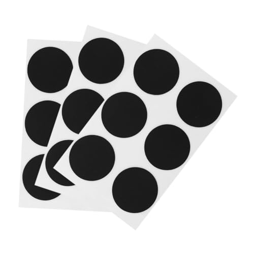 Mikinona Bicycle Tire Patch Bulk 18 Patches Glue for Quick Easy Repair Heavy Duty Black Compatible of Bikes