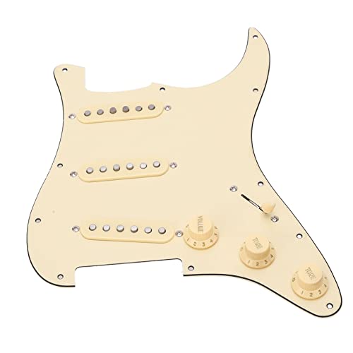 Pickguard précâblé Pickguard pour guitare Pickguard précâblé 3 kit de jeu à simple bobinage Accessoire pour instrument… - Les Beatles, Paul McCartney, John Lennon, RIngo Starr, George Harrison Pickguard précâblé Pickguard pour guitare Pickguard précâblé 3 kit de jeu à simple bobinage Accessoire pour instrument…