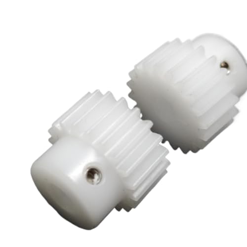 Cylindrical Drive 2pcs 0.5 Module 26 Teeth Plastic Spur Gear 14mm Diameter 10mm Thickness Step Cylindrical Gear 0.5M 26T Straight Pinion Rack Machinery(6MM BORE)