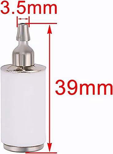 4 Pack 530095646 Fuel Filter for Fit Weedeater Craftsman Trimmer & Poulan 2050 2150 2375 Chainsaw Blower & Husqvarna 128LD 124 125 128 Series String Trimmer
