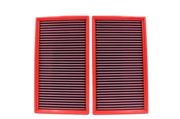 Image of BMC Replacement Panel Air Filters for Ferrari 599 GTB Fiorano 07-12, for Purosangue 22+, FB487 /20 Full Kit Two Filters Included