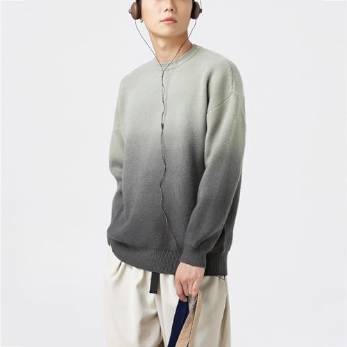 Pull dégradé pour hommes pour affronter la fraîcheur avec style